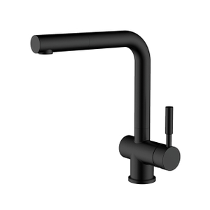 SS Matte Black Pull Out Küchenhahn
